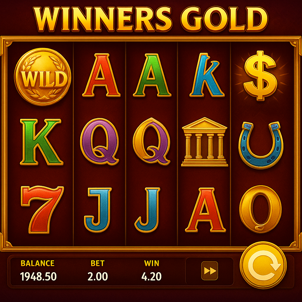 Duckysino - Winners Gold Slot - Pokies Game